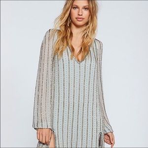 Black magic mini dress